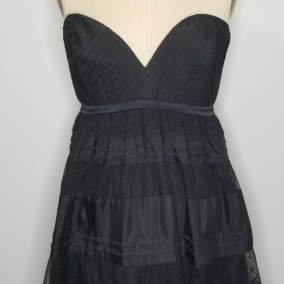Silk Strapless Cocktail Dresses - Picture 1 of 2